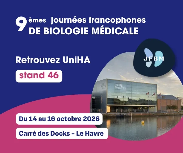 UniHA aux 9èmes JFBM, journées de la biologie médicale