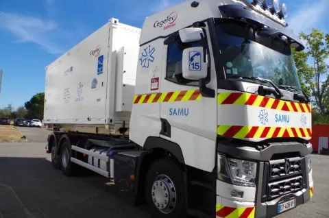 Postes médicaux avancés - camion 